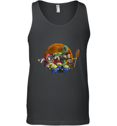 Disney Pixar Toy Story Halloween Moon Group Men's Tank Top