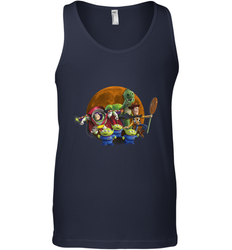 Disney Pixar Toy Story Halloween Moon Group Men's Tank Top