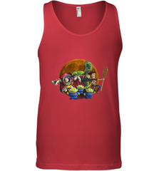 Disney Pixar Toy Story Halloween Moon Group Men's Tank Top Men's Tank Top - FordPhuMy