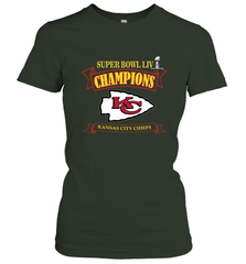 NFL Kansas City Chiefs Pro Line by Fanatics Super Bowl LIV Champions Women's T-Shirt Women's T-Shirt - FordPhuMy