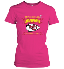 NFL Kansas City Chiefs Pro Line by Fanatics Super Bowl LIV Champions Women's T-Shirt Women's T-Shirt - FordPhuMy