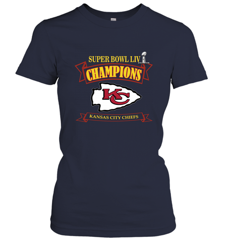 NFL Kansas City Chiefs Pro Line by Fanatics Super Bowl LIV Champions Women's T-Shirt