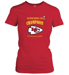 NFL Kansas City Chiefs Pro Line by Fanatics Super Bowl LIV Champions Women's T-Shirt Women's T-Shirt - FordPhuMy