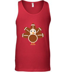 Funny Football Turkey Fall Thanksgiving Football Men's Tank Top Men's Tank Top - FordPhuMy
