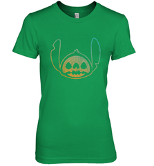 Disney Stitch Face Halloween Women's Premium T-Shirt Women's Premium T-Shirt - FordPhuMy