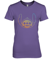 Disney Stitch Face Halloween Women's Premium T-Shirt Women's Premium T-Shirt - FordPhuMy
