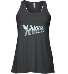 Marvel X Men Logo Retro 90s Animated Series Women's Racerback Tank