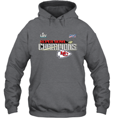 Youth Kansas City Chiefs NFL Pro Line by Fanatics Super Bowl LIV Champions Trophy Hooded Sweatshirt Hooded Sweatshirt - FordPhuMy