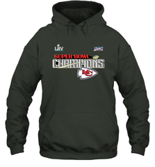Youth Kansas City Chiefs NFL Pro Line by Fanatics Super Bowl LIV Champions Trophy Hooded Sweatshirt Hooded Sweatshirt - FordPhuMy