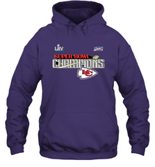 Youth Kansas City Chiefs NFL Pro Line by Fanatics Super Bowl LIV Champions Trophy Hooded Sweatshirt Hooded Sweatshirt - FordPhuMy