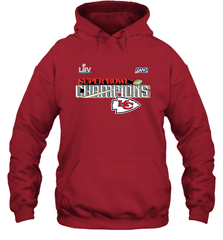 Youth Kansas City Chiefs NFL Pro Line by Fanatics Super Bowl LIV Champions Trophy Hooded Sweatshirt Hooded Sweatshirt - FordPhuMy
