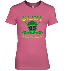 Saint Hat Tricks Ice Hockey Funny St Patricks Day Gift Women's Premium T-Shirt Women's Premium T-Shirt - FordPhuMy