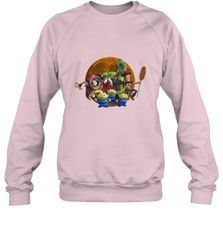 Disney Pixar Toy Story Halloween Moon Group Crewneck Sweatshirt Crewneck Sweatshirt - FordPhuMy