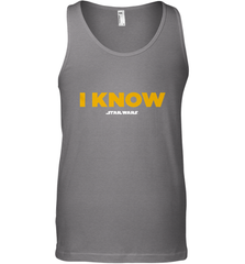 Star Wars Han Solo I Know Men's Tank Top Men's Tank Top - FordPhuMy