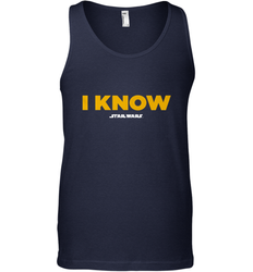 Star Wars Han Solo I Know Men's Tank Top
