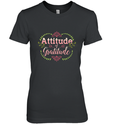 Practice Gratitude and Celebrate Recovery Women's Premium T-Shirt
