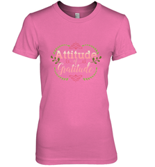 Practice Gratitude and Celebrate Recovery Women's Premium T-Shirt Women's Premium T-Shirt - FordPhuMy