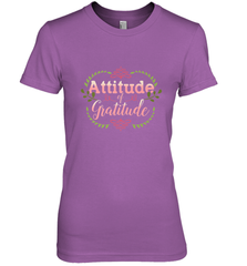 Practice Gratitude and Celebrate Recovery Women's Premium T-Shirt Women's Premium T-Shirt - FordPhuMy