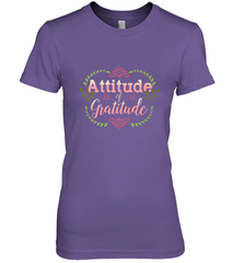 Practice Gratitude and Celebrate Recovery Women's Premium T-Shirt Women's Premium T-Shirt - FordPhuMy