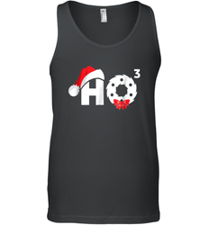 Santa HO HO3 Cubed Funny Christmas Men's Tank Top
