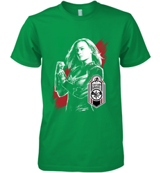 Avengers Endgame Captain Marvel Tag Poster Men's Premium T-Shirt