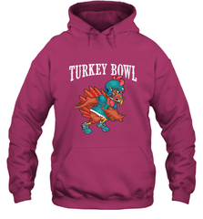 Cool Turkey Bowl _ Funny Thanksgiving Football Player Hooded Sweatshirt Hooded Sweatshirt - FordPhuMy