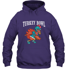Cool Turkey Bowl _ Funny Thanksgiving Football Player Hooded Sweatshirt Hooded Sweatshirt - FordPhuMy