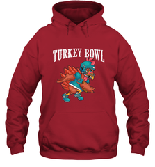 Cool Turkey Bowl _ Funny Thanksgiving Football Player Hooded Sweatshirt Hooded Sweatshirt - FordPhuMy