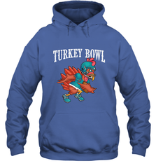 Cool Turkey Bowl _ Funny Thanksgiving Football Player Hooded Sweatshirt Hooded Sweatshirt - FordPhuMy