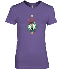 NBA Boston Celtics Logo merry Christmas gilf Women's Premium T-Shirt Women's Premium T-Shirt - FordPhuMy