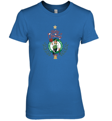 NBA Boston Celtics Logo merry Christmas gilf Women's Premium T-Shirt Women's Premium T-Shirt - FordPhuMy