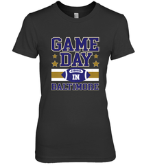 NFL Baltimore MD. Game Day Football Home Team Women's Premium T-Shirt Women's Premium T-Shirt - FordPhuMy