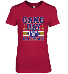 NFL Baltimore MD. Game Day Football Home Team Women's Premium T-Shirt Women's Premium T-Shirt - FordPhuMy