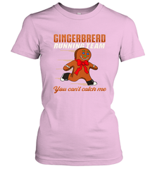 Christmas Gingerbread Man Cookie Gingerbread Running Team Women's T-Shirt Women's T-Shirt - FordPhuMy