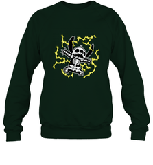 Disney Stitch Skeleton Halloween Crewneck Sweatshirt Crewneck Sweatshirt - FordPhuMy