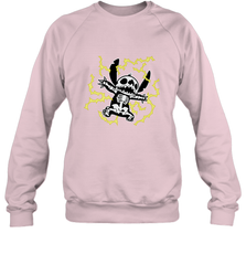 Disney Stitch Skeleton Halloween Crewneck Sweatshirt Crewneck Sweatshirt - FordPhuMy