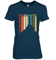 Yosemite National Park Retro Half Dome El Capitan Cali Women's Premium T-Shirt Women's Premium T-Shirt - FordPhuMy