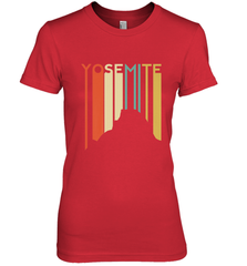 Yosemite National Park Retro Half Dome El Capitan Cali Women's Premium T-Shirt Women's Premium T-Shirt - FordPhuMy