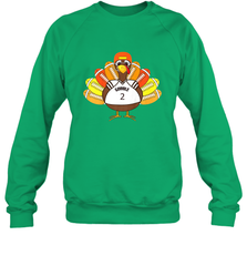 Cool Thanksgiving Football Shirt _ Gobble Player Turkey Gift Crewneck Sweatshirt Crewneck Sweatshirt - FordPhuMy