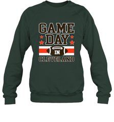 NFL Cleveland Game Day Football Home Team Colors Crewneck Sweatshirt Crewneck Sweatshirt - FordPhuMy