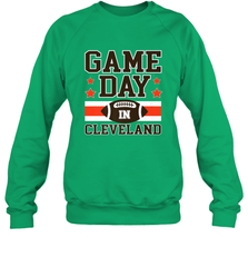NFL Cleveland Game Day Football Home Team Colors Crewneck Sweatshirt Crewneck Sweatshirt - FordPhuMy