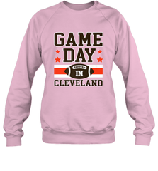 NFL Cleveland Game Day Football Home Team Colors Crewneck Sweatshirt Crewneck Sweatshirt - FordPhuMy