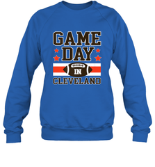 NFL Cleveland Game Day Football Home Team Colors Crewneck Sweatshirt Crewneck Sweatshirt - FordPhuMy