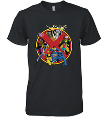 Marvel X Men Animated Series Logo Retro 90s Men's Premium T-Shirt Men's Premium T-Shirt - FordPhuMy