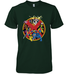 Marvel X Men Animated Series Logo Retro 90s Men's Premium T-Shirt Men's Premium T-Shirt - FordPhuMy