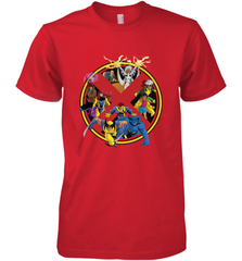 Marvel X Men Animated Series Logo Retro 90s Men's Premium T-Shirt Men's Premium T-Shirt - FordPhuMy