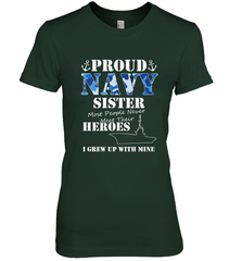 US Military Proud Navy Sister Men or Women Women's Premium T-Shirt Women's Premium T-Shirt - FordPhuMy