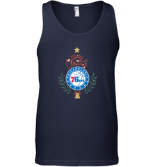 NBA Philadelphia 76ers Logo merry Christmas gilf Men's Tank Top Men's Tank Top - FordPhuMy