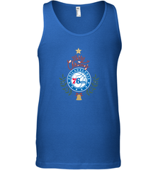 NBA Philadelphia 76ers Logo merry Christmas gilf Men's Tank Top Men's Tank Top - FordPhuMy