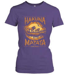 Disney The Lion King Live Action Hakuna Matata Sunset Poster Women's T-Shirt Women's T-Shirt - FordPhuMy